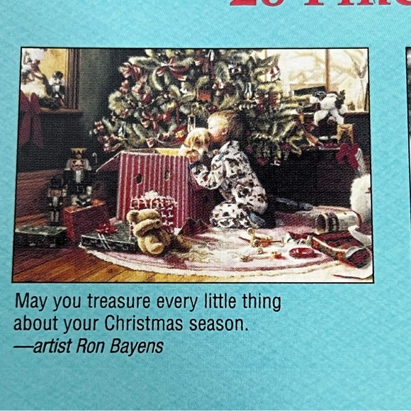 Christmas folded cards set of 20 w/ 10 different designs made in USA - Picture 5 of 16